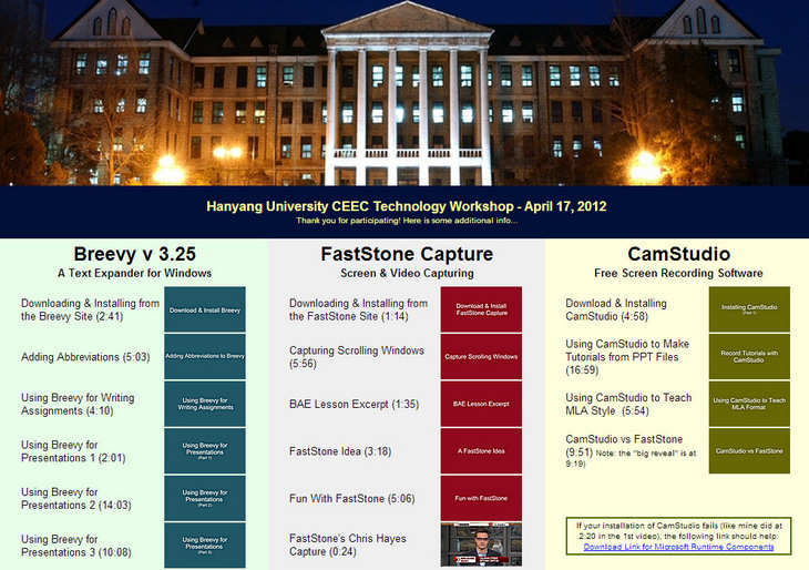 CEEC Technology Workshop